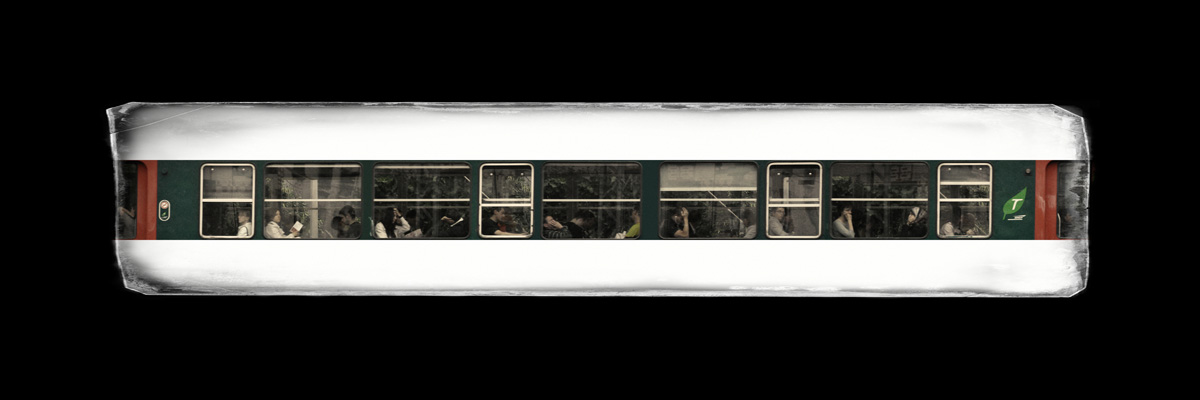 Train de Schrödinger: photographie
