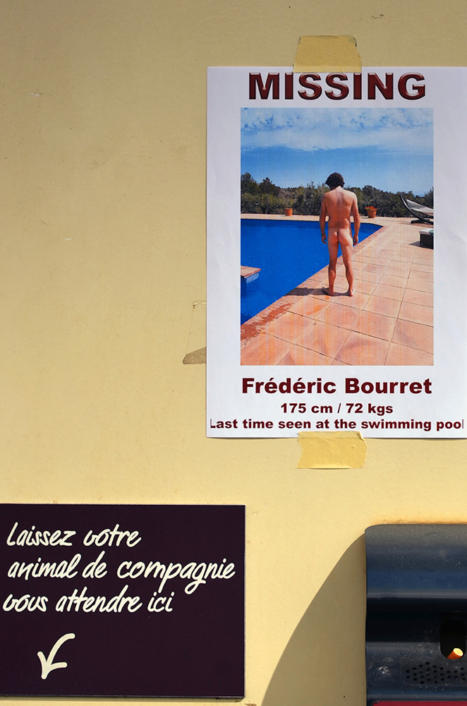 Missing Frédéric Bourret: photographie